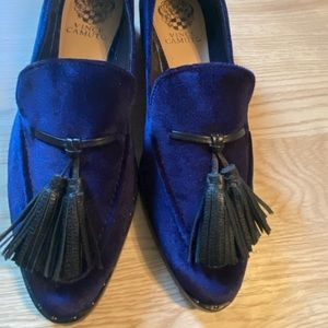 Vince Camuto velour loafers size 9